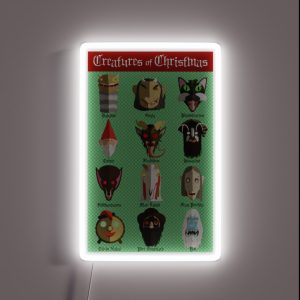 Creatures Of Christmas RGB Neon Sign Creatures Of Christmas RGB Neon Sign