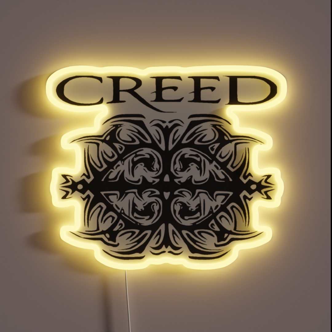 Creed Band Logo 1 Classic97 Favorite RGB Neon Sign Creed Band Logo 1 Classic97 Favorite RGB Neon Sign