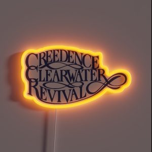 Creedence Clearwater Revival RGB Neon Sign
