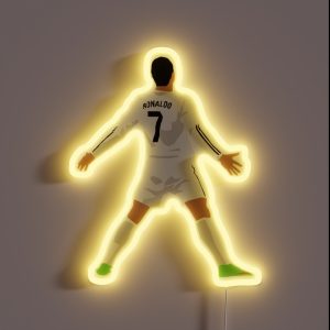 Cristiano Ronaldo RGB Neon Sign Cristiano Ronaldo RGB Neon Sign