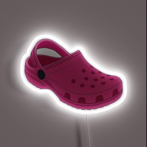 Crocs Hot Pink RGB Neon Sign