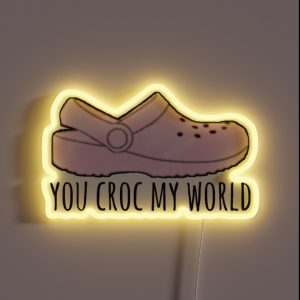 Crocs RGB Neon Sign