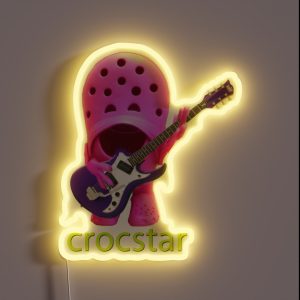 Crocs Star RGB Neon Sign Crocs Star RGB Neon Sign