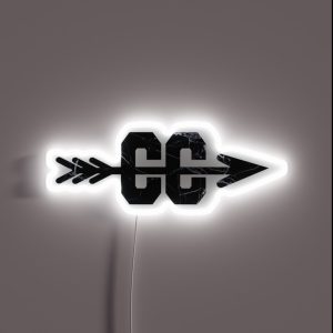 Cross Country Logo Marble RGB Neon Sign Cross Country Logo Marble RGB Neon Sign