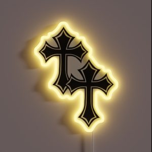 Cross Cross Y2k RGB Neon Sign