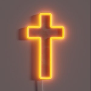 Cross RGB Neon Sign