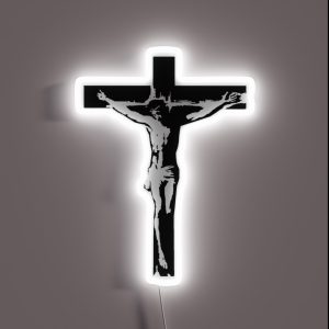Crucifix RGB Neon Sign