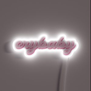 Crybaby Melanie Martinez RGB Neon Sign