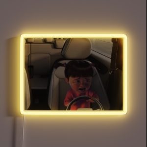 Crying Boo Driving RGB Neon Sign Crying Boo Driving RGB Neon Sign
