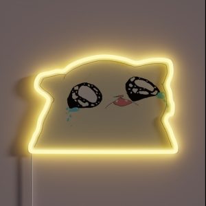 Crying Cat RGB Neon Sign Crying Cat RGB Neon Sign