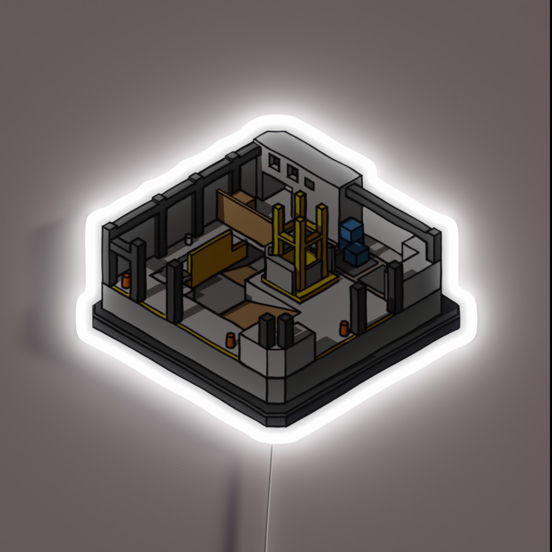 CSGO Vertigo A Site Style 1 RGB Neon Sign CSGO Vertigo A Site Style 1 RGB Neon Sign