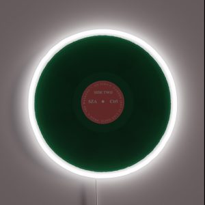 Ctrl Vinyl SZA Hand Drawn RGB Neon Sign