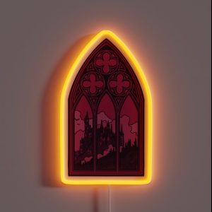 Curse Of Strahd Barovian Window 2 RGB Neon Sign