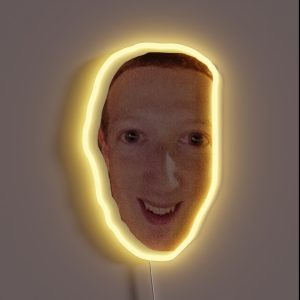 Cursed Zucc RGB Neon Sign
