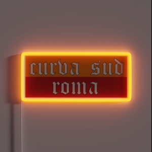 Curva Sud Roma RGB Neon Sign