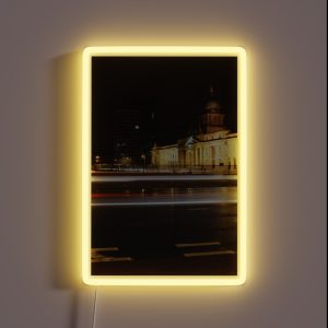 Customs House Light Trails RGB Neon Sign