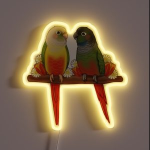 Cute Conures RGB Neon Sign