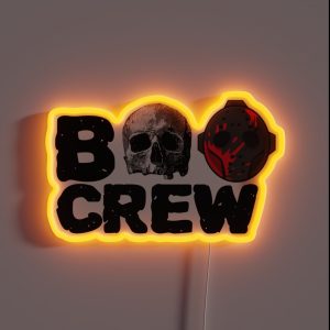 Cute Er Boo Boo Crew RGB Neon Sign