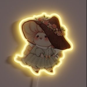 Cute Flower Mushroom RGB Neon Sign Cute Flower Mushroom RGB Neon Sign