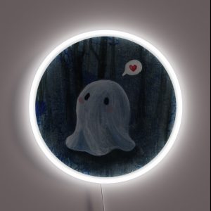 Cute Ghost RGB Neon Sign