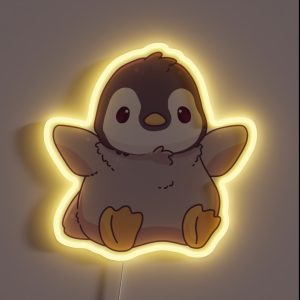 Cute Little Pengu RGB Neon Sign Cute Little Pengu RGB Neon Sign