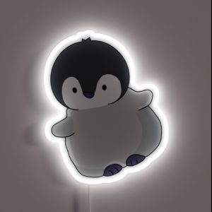 Cute Little Penguin RGB Neon Sign Cute Little Penguin RGB Neon Sign