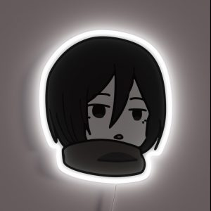 Cute Mikasa RGB Neon Sign Cute Mikasa RGB Neon Sign