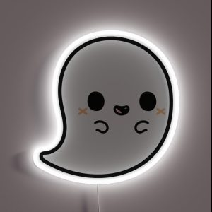 Cute Spooky Ghost RGB Neon Sign Cute Spooky Ghost RGB Neon Sign