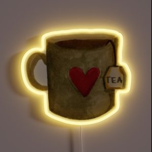 Cute Tea Cup RGB Neon Sign Cute Tea Cup RGB Neon Sign
