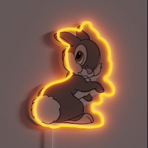 Cute Thumper RGB Neon Sign