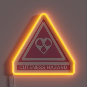 Cuteness Hazard RGB Neon Sign