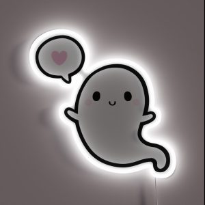 Cutie Ghost Nikury RGB Neon Sign Cutie Ghost Nikury RGB Neon Sign