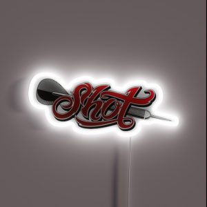 Cxds Shot Dart RGB Neon Sign