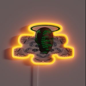 Cybercore Angel Head RGB Neon Sign Cybercore Angel Head RGB Neon Sign