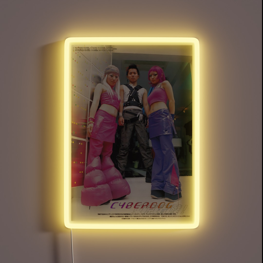 Cyberdog Magazine RGB Neon Sign Cyberdog Magazine RGB Neon Sign