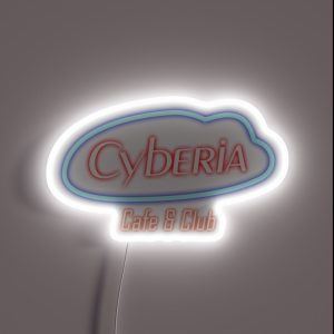 Cyberia Serial Experiments Lain RGB Neon Sign