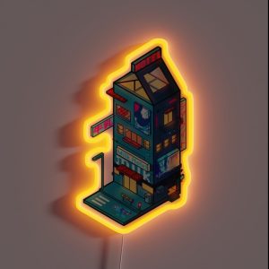 Cyberpunk Milk RGB Neon Sign