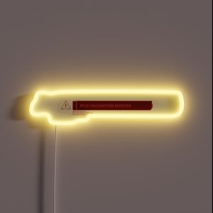 CYBERPUNK RELIC MALFUNCTION RGB Neon Sign CYBERPUNK RELIC MALFUNCTION RGB Neon Sign