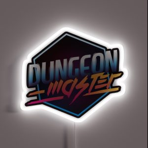 D20 80 S DM RGB Neon Sign