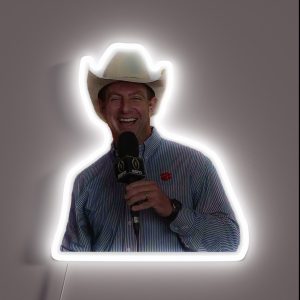 Dabo Cowboy Hat RGB Neon Sign