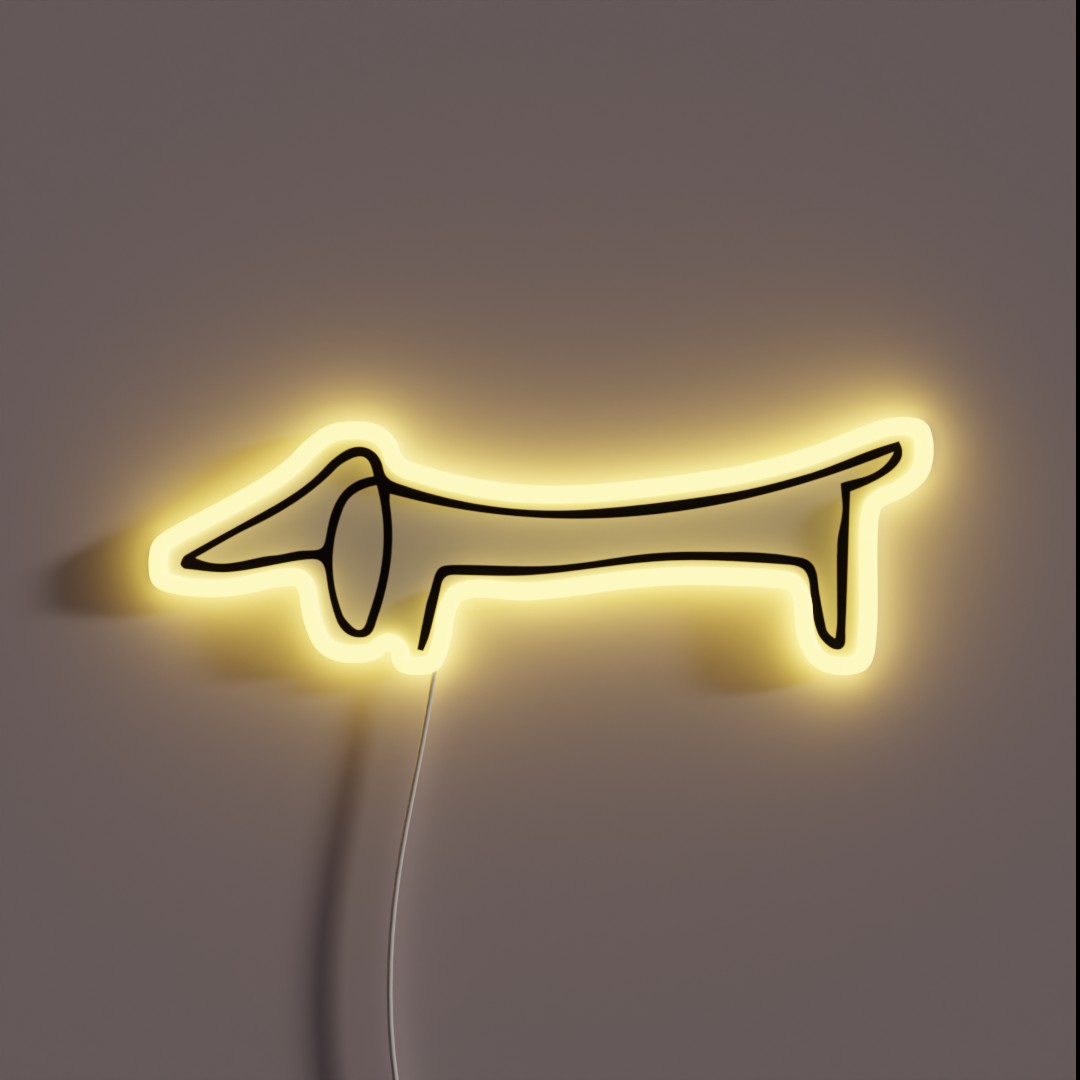Dachshund RGB Neon Sign Dachshund RGB Neon Sign