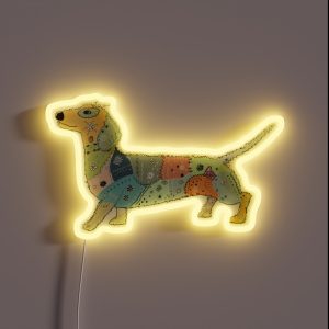 Dachshund RGB Neon Sign