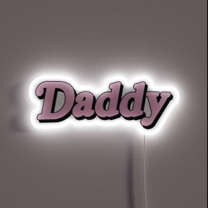 Daddy RGB Neon Sign
