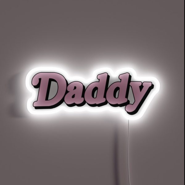 Daddy RGB Neon Sign