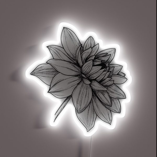 Dahlia Darling RGB Neon Sign