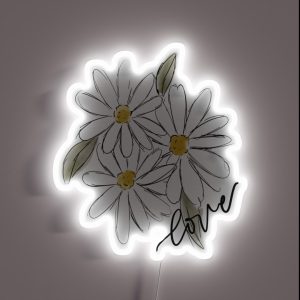 Daisies RGB Neon Sign