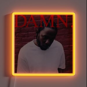 Damn RGB Neon Sign