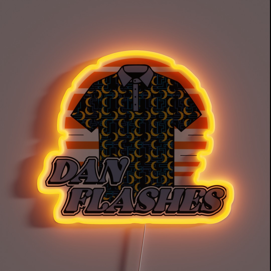 Dan Flashes 3 RGB Neon Sign Dan Flashes 3 RGB Neon Sign