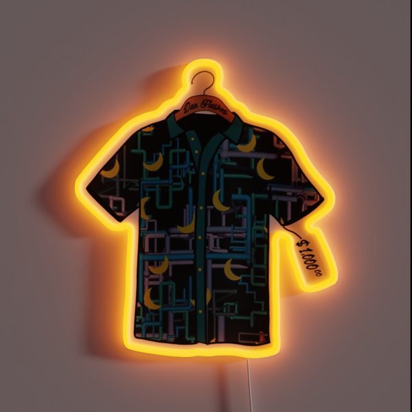 Dan Flashes Complicated RGB Neon Sign