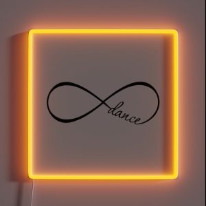 Dance Infinity RGB Neon Sign